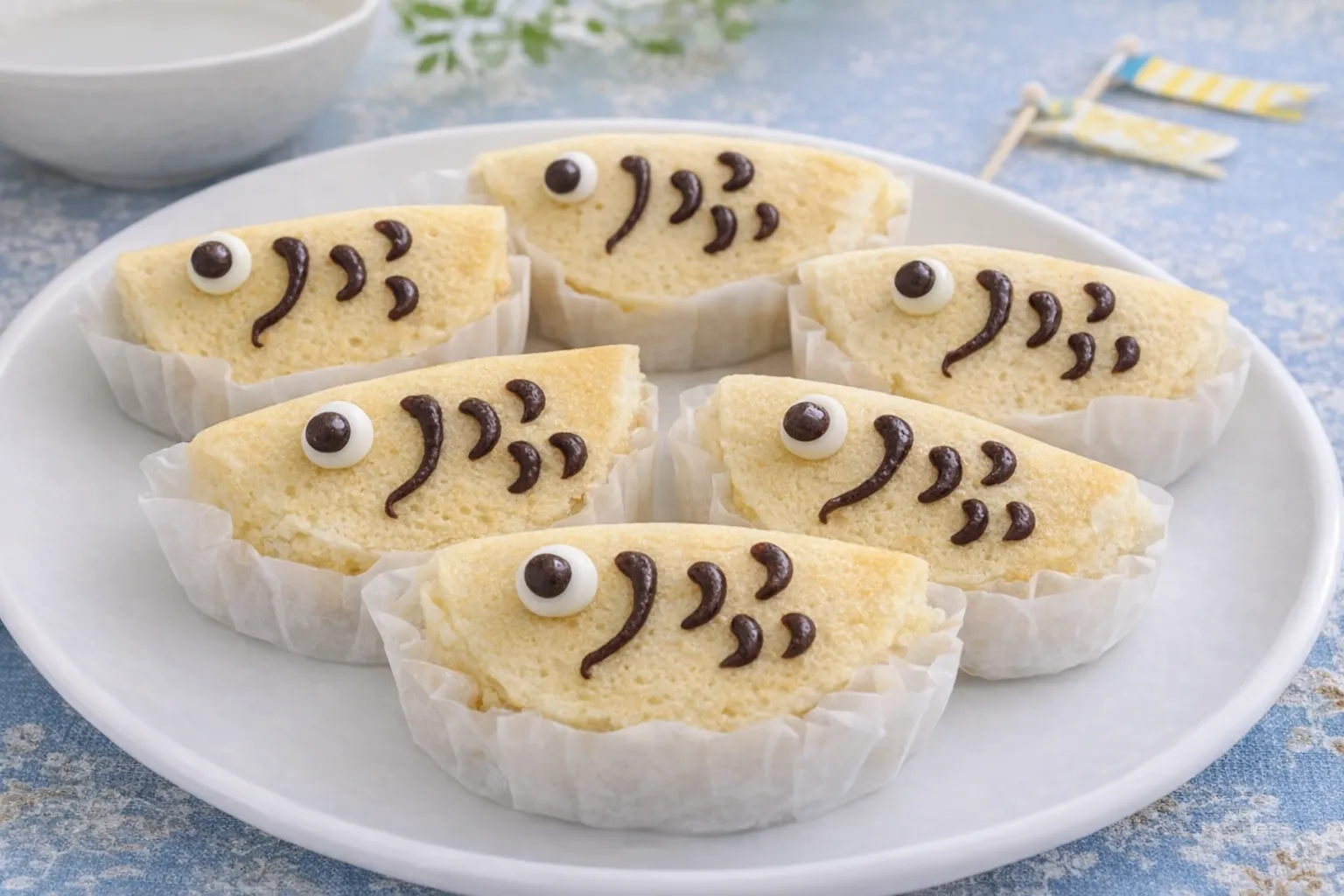 鯉のぼり蒸しパン
