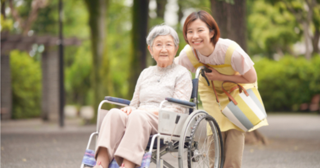 車椅子でおでかけ