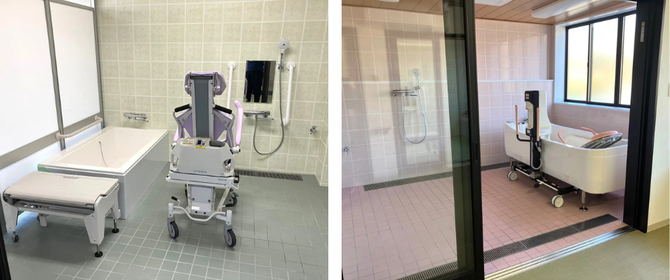 介護施設の浴室