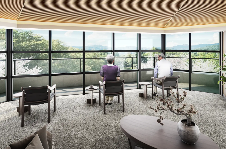 夫婦で優雅な入所生活