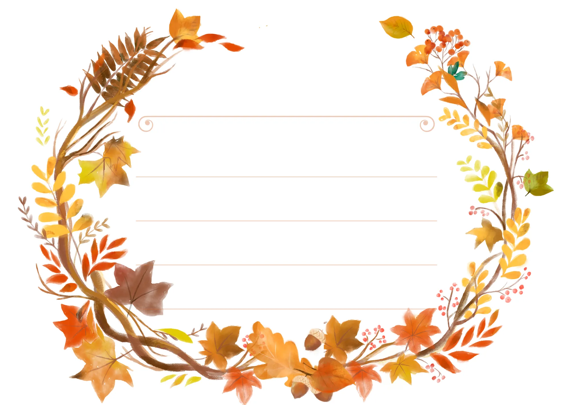 ごあいさつ A4横