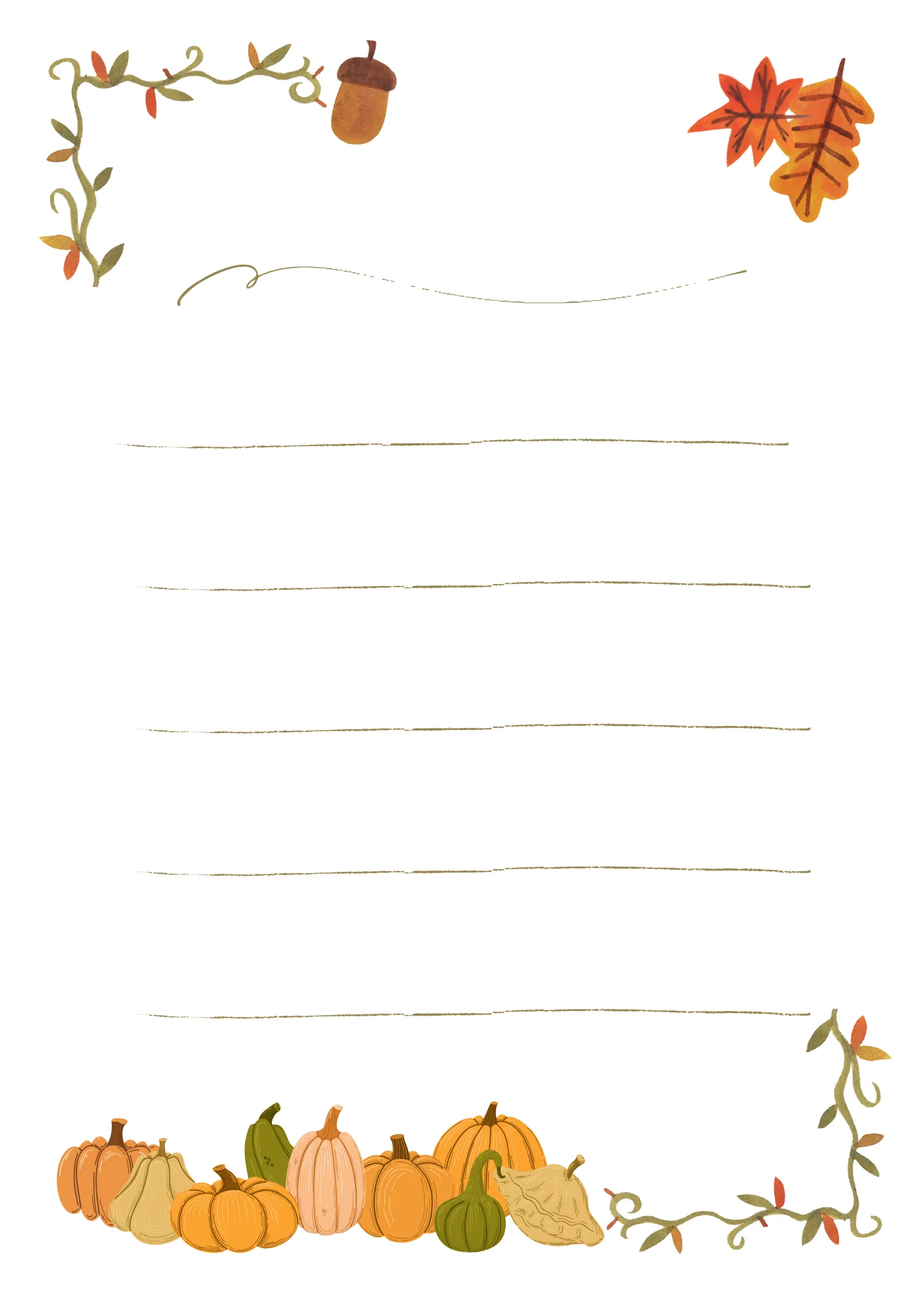 ごあいさつ A4横