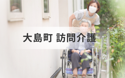 【介護事業所一覧】東京都大島町で訪問介護サービスの情報を解説を表した画像です