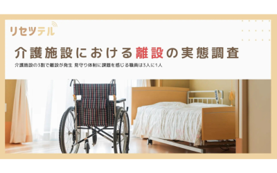 安全確保への警鐘：介護施設の3分の1で離設発生、迅速な対応に課題を表した画像です