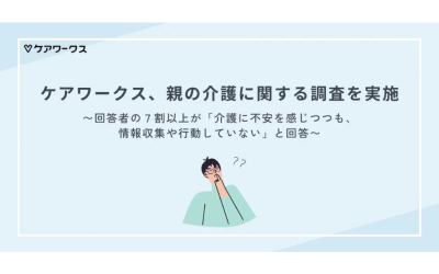 介護対策の現実：現役世代の危機意識と準備不足の現状を表した画像です
