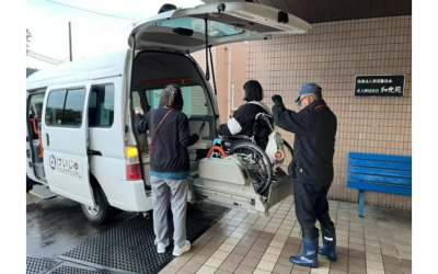 AI活用で介護送迎を効率化